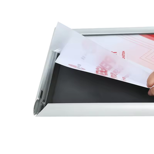 <span class=keywords><strong>Prix</strong></span> d'usine Cadre à pression étanche pour l'extérieur Cadre à clip étanche à montage mural en argent A0-A4 - Product Image 5