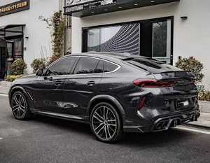 Chất lượng cao 2020 trong xe gương chiếu hậu Bìa thích hợp cho BMW <span class=keywords><strong>X6</strong></span> loạt G06 sừng phong cách khô sợi carbon gương chiếu hậu Bìa - Product Image 4