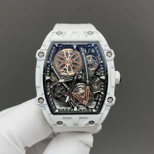 High-end Ultra-<b>thin</b> 7.8mm Skeleton Mechanical <b>Men's</b> <b>Watch</b> 27-05 Ultra-lightweight 39g Leather Band Diver Analog Hangzhou - Product Image 2