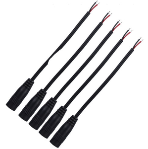 DC Barile Spina di Alimentazione Della Treccia del Cavo con <span class=keywords><strong>2</strong></span>.1mm <span class=keywords><strong>X</strong></span> 5.5mm Maschio Connettore Jack Femmina - Product Image 6