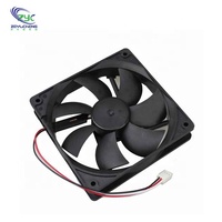 Ventilateur de refroidissement pour ordinateur en plastique à roulement à billes DC 12V 120x120x25mm Électrique OEM/ODM 1500RPM 0.12A