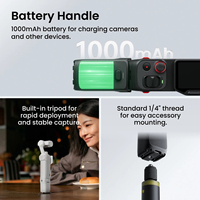 Nouveau pack créateur original Insta360 Luna Ultra avec objectif téléobjectif professionnel 1/1.3" et objectif Leica Summicron avec capteur 8K 1 pouce