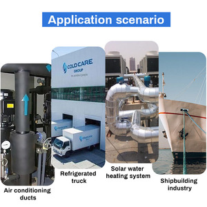 Tubería de Aislamiento de Espuma de PVC Directo de Fábrica, 9-30 mm, Diseño Moderno para HVAC, Resistente al Fuego, Ecológica, Longitud Personalizable - Product Image 2