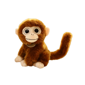Khỉ Sang Trọng Squish Gối Ban Đầu Dễ Thương Siêu Mềm Plushie Đồ Chơi Với Thêm Dài Đuôi Cho Trẻ Em Hoặc Người Lớn - Product Image 4