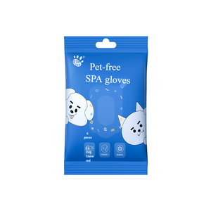 Guanti monouso in Silicone del marchio presidente per pulire facilmente salviettine a secco per pettini da bagno con fondo a piedi per gatti e cani inclusi - Product Image 1