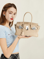 Sac fourre-tout de luxe en cuir pleine fleur TOGO, sac à main pour femme en cuir véritable de haute qualité, grande capacité, idéal pour les trajets quotidiens