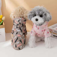 Imperméable pour chien de compagnie motif dessin animé, vêtements imperméables pour chiens de petite et moyenne taille, veste de pluie pour chiot, fournitures pour animaux de compagnie