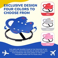 Jouets éducatifs pour enfants, chaise sensorielle pivotante en plastique pour l'autisme, entraînement à la coordination corporelle, jeu pour tout-petits