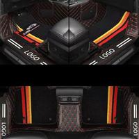 Ensemble complet de tapis de voiture antidérapants de style sportif, tapis de voiture entièrement recouvrant adaptés à la gamme complète de Mercedes-Benz