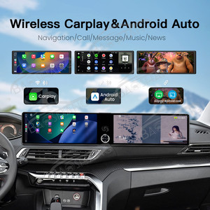 Baoshang Dual 12.3 ''Android13 <span class=keywords><strong>Autoradio</strong></span> Carplay pour Peugeot 4008 2016-2022 Multimédia Dvd <span class=keywords><strong>GPS</strong></span> Navigation Commande Vocale Carplayer - Product Image 3