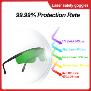 Lunettes de protection laser CO2 CE EN207 pour découpe et soudage de fibres, protection oculaire, épilation <span class=keywords><strong>IPL</strong></span>, 200nm-2000nm - Product Image 4