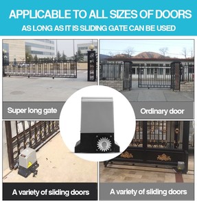 Cổng trượt tự động Chisung 300kg chất lượng tốt, tiết kiệm, điều khiển từ xa, động cơ <span class=keywords><strong>AC</strong></span> 110/220V dành cho biệt thự - Product Image 6