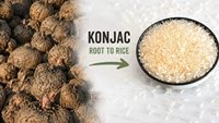 High Quality Slim Food Meal Replacement Instant Konjac Dry Rice Low Carbs Thai Jasmine Shirataki Waterless Rice