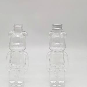 כוס משקה PET סגלגלה וחמודה בנפח 60 מ\\\"ל עם משאבת התזה, הדפסת מסך של עיצוב מצויר למשקאות חלב ותה קרים, מסיכת פנים ושמפו - Product Image 2