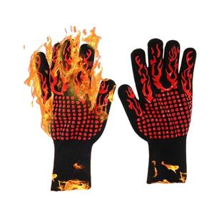 Gants en silicone ignifuges de qualité alimentaire, résistants à la chaleur, pour barbecue, four, gants de sécurité pour les travailleurs, résistants aux coupures, mitaines de four - Product Image 1