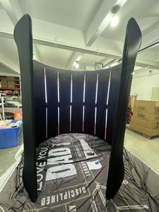 Vente directe usine : Cabine photo 360 avec enclos, toile de fond, éclairage LED RGB et caméra pour vidéo 360 - Product Image 6