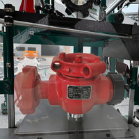 Vanne à boisseau API 6A de haute qualité pour machines pétrolières, vanne de régulation réglable 1"*2" FIG1502