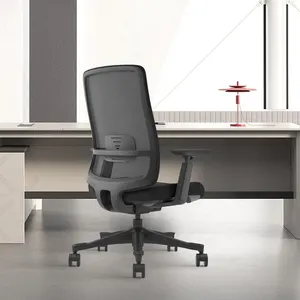 Hiện đại sang trọng xoay Ghế văn phòng bifma chứng nhận V1 nâng ghế có thể điều chỉnh cánh tay nhà nơi làm việc CEO điều hành ghế lưới vải