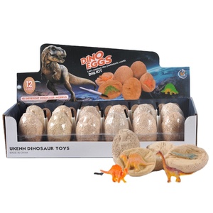 Lot <span class=keywords><strong>de</strong></span> 12 pièces en promotion : Jouet éducatif – Fossile <span class=keywords><strong>de</strong></span> <span class=keywords><strong>dinosaure</strong></span> et œuf <span class=keywords><strong>de</strong></span> <span class=keywords><strong>dinosaure</strong></span> - Product Image 1