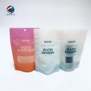 Digital Printing Laundry Soap Capsules Ziplock Bags 250g Body Scrub Doypack Pouch Bath Salt Packaging Stand Up Zipper Pouch