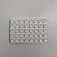 Ventouse latérale en silicone pour fixation de téléphone portable Ventouse à dos en caoutchouc de silicone pour support de téléphone de voiture fixe