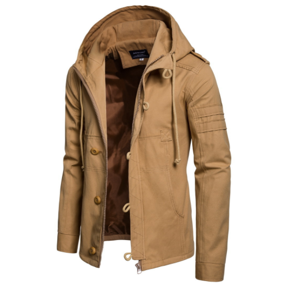 Wholesale Winter Jackets for Men Retro Washed Cotton