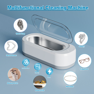 Portatile 350ml 18W 46KHz pulitore gioielli ad <span class=keywords><strong>ultrasuoni</strong></span> nuova 18W gioielli lavatrice per uso domestico - Product Image 3