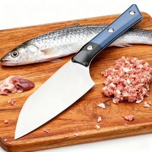 Couteau de chef MT Ultra Sharp à haute dureté, durable, avec manche intégral, acier D2, lame de 4,17 pouces, ambidextre, manche en fibre G10 et aluminium - Product Image 3