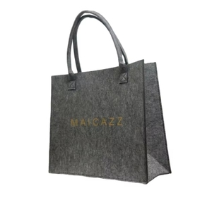 Vente en gros d'usine de sacs à provisions publicitaires en feutre promotionnels personnalisés - Product Image 1