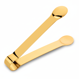 Pince à glace dorée en acier inoxydable de qualité supérieure Ustensiles de cuisine pour cueilleur de glace au lave-vaisselle pour la maison et le restaurant - Product Image 1