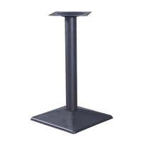 Socle de table rond doré, style industriel, pour restaurant, en fer forgé, en acier inoxydable, en métal, en fonte, type tulipe