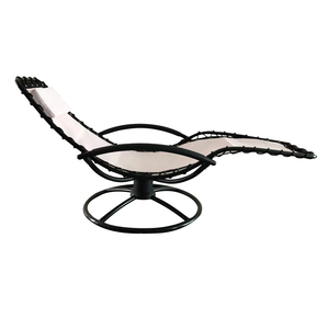 Nouvelle chaise de <span class=keywords><strong>plage</strong></span> rotative en métal <span class=keywords><strong>transat</strong></span> zéro gravité inclinable - Product Image 1