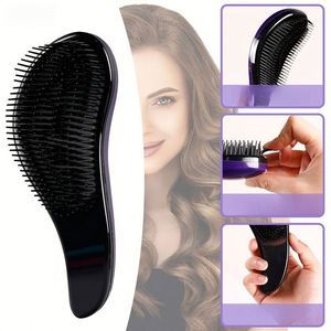 Brosse à cheveux pour femmes, peigne démêlant style Tangle Tee Princess pour cheveux bouclés et perruques, idéal pour salon et cadeau promotionnel - Product Image 2