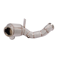 Tuyau d'échappement haute performance en acier inoxydable pour Mercedes Benz W213 E200 E260 E300 E320 E350el, réduit la pression