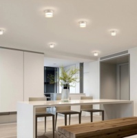 Plafonnier LED encastré sans découpe, double couvercle en acrylique, boîtier en aluminium, pour couloir intérieur et salon