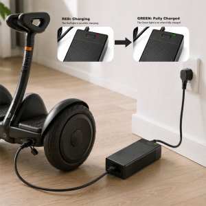 <span class=keywords><strong>Chargeur</strong></span> de batterie au lithium 36V <span class=keywords><strong>pour</strong></span> <span class=keywords><strong>trottinette</strong></span> électrique <span class=keywords><strong>Razor</strong></span> Ecosmart Metro, adaptateur d'alimentation intelligent <span class=keywords><strong>pour</strong></span> batterie de voiture électrique 36V, LED - Product Image 3