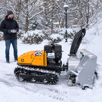 Souffleuse à neige sur chenilles télécommandée 18 CV, 457 CC, à essence, prix de gros