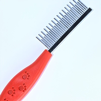 Kit de toilettage pour chien quatre pièces : peigne, brosse, coupe-ongles, lime – Ensemble d'entretien manuel pour l'été