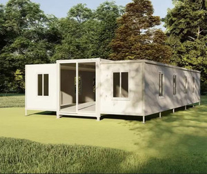 ตู้คอนเทนเนอร์สำเร็จรูปแบบเคลื่อนที่ขยายได้สำหรับโรงแรมที่ทำจากแผงแซนวิช40ft ทันสมัยสำเร็จรูปสำเร็จรูป - Product Image 3