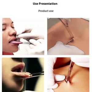 Herramienta de perforación DIY, <span class=keywords><strong>aguja</strong></span> de perforación <span class=keywords><strong>hueca</strong></span> de acero inoxidable, Anillo <span class=keywords><strong>para</strong></span> el vientre, anillo <span class=keywords><strong>para</strong></span> cejas, herramienta de perforación, joyería corporal de moda - Product Image 5