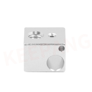 KINGROON E3D V5 บล็อกทำความร้อน 16X16X12 อลูมิเนียมอัลลอยด์ อุปกรณ์เสริมเครื่องพิมพ์ 3 มิติ - Product Image 4