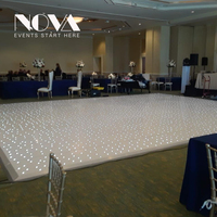 Location de piste de danse LED étoilée pour événements NOVA, décoration de mariage