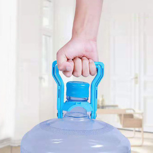 Bottled Water Bucket Lifter With Handle Blue Plastic Durable Household Use - Product Image 1