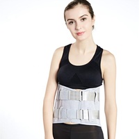 Faja Lumbar para Hombre y Mujer, Cinturón de Soporte para Levantamiento de Pesas, Entrenamiento, Gimnasio, Alivio del Dolor Lumbar, Transpirable, de Neopreno