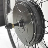 Kit de conversion de moteur de moyeu de vélo électrique à grande vitesse 3.5T 5T QS273 QS205 V3 Moteur 8KW 72V 6000w Kit de vélo électrique Moteur de moyeu électrique