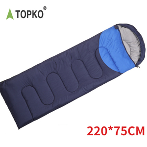 TOPKO — <span class=keywords><strong>sac</strong></span> <span class=keywords><strong>de</strong></span> <span class=keywords><strong>couchage</strong></span> en forme d'enveloppe, nouveau design Super confortable, imperméable, pour trekking, randonnée et voyage - Product Image 2