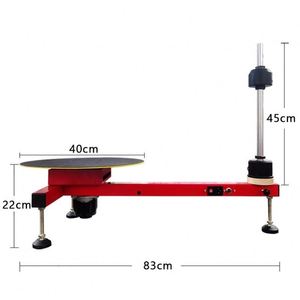 New Design Semi-automatic Electric Plastic Film Wrapping <b>Machine</b> <b>Stretch</b> Film Roll Dispenser for Carton Box Packing - Product Image 3