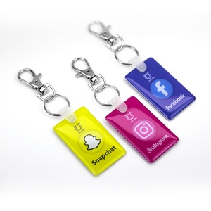 ปรับแต่งการพิมพ์ สติกเกอร์ขอบคุณสำหรับรีวิว WhatsApp Instagram การ์ดอีพ็อกซี่ TikTok แท็ก NFC - Product Image 4