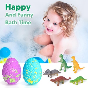 Bombas de Baño con Forma de Huevo de Dinosaurio, Paquete de 16 Unidades, con Logotipo Personalizado OEM, Naturales y Orgánicas, con Juguetes de Dinosaurios Sorpresa en el Interior para Niños - Product Image 4