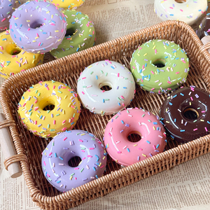 Ensemble de jouets de cuisine pour modeler la pâte, thème beignets aux couleurs arc-en-ciel vives et passionnantes, avec accessoires de décoration mignons et colorés en forme d'aiguilles - Product Image 6